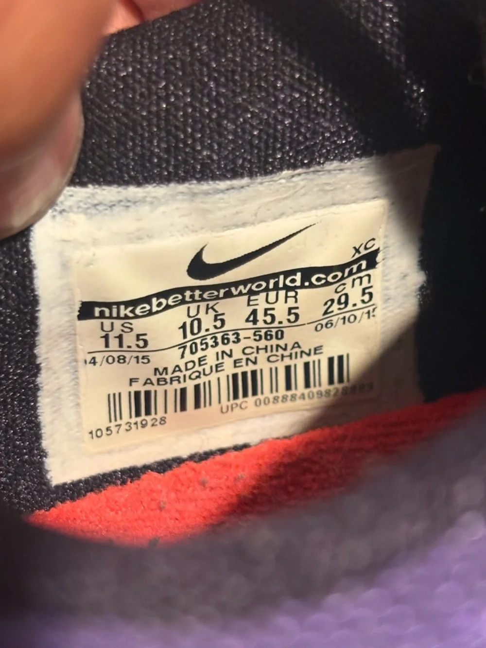 Nike Hyperchase Men’s 11.5 - Picture 8 of 8